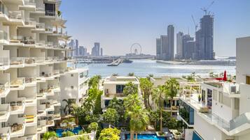 Exclusive Apartment, 2 Bedrooms, Partial Ocean View | Balcony view
