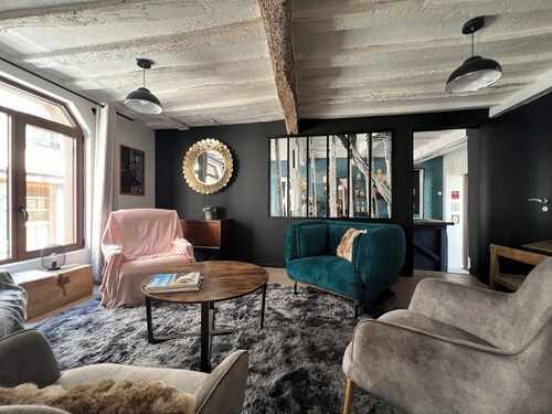 CHAMBRE PICASSIETTE - 1 WITH DINING AREA-BILLARD-BABYFOOT-TERRACE