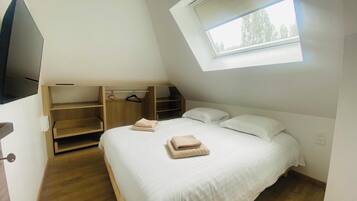2 slaapkamers, wifi, beddengoed