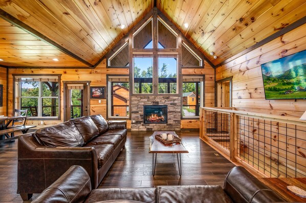 小屋, 3 間臥室 | 起居區 | 智慧型電視