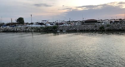 Right in the middle of a community of 8,000 in the Po Delta Park