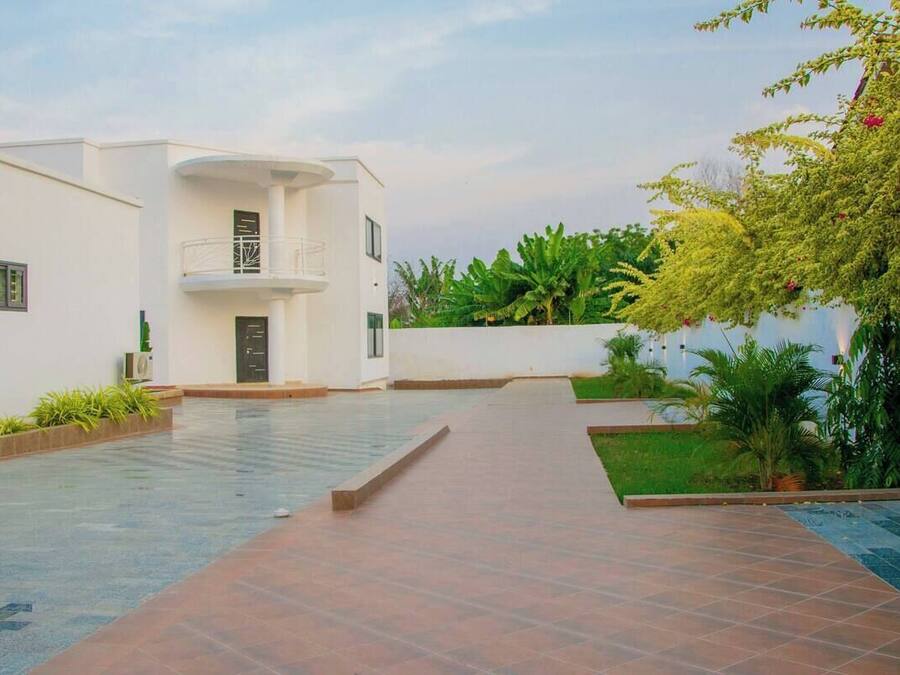 Voorkant van accommodatie