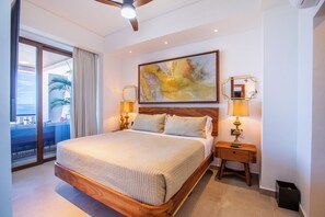2 bedrooms, iron/ironing board, internet, bed sheets - Rooftop Pool + BBQ Terrace | Luxury Ocean View 2BR (Puerto Vallarta)