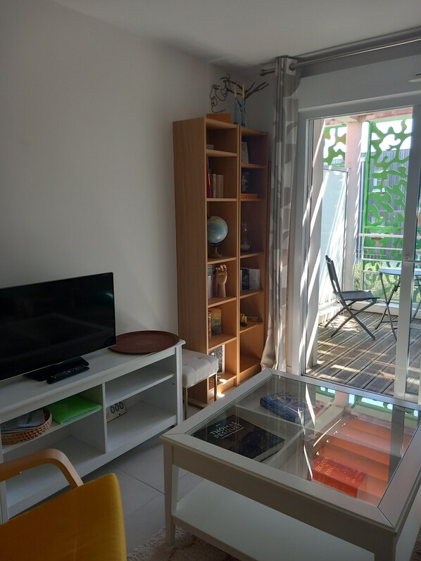 TV, books