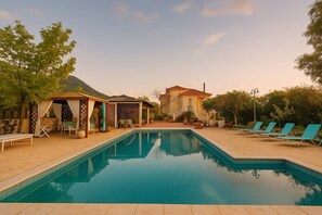 Villa | 3 bedrooms, Internet - Beachfront Luxury Villa-private Pool Garden Heaven (Trifylia)