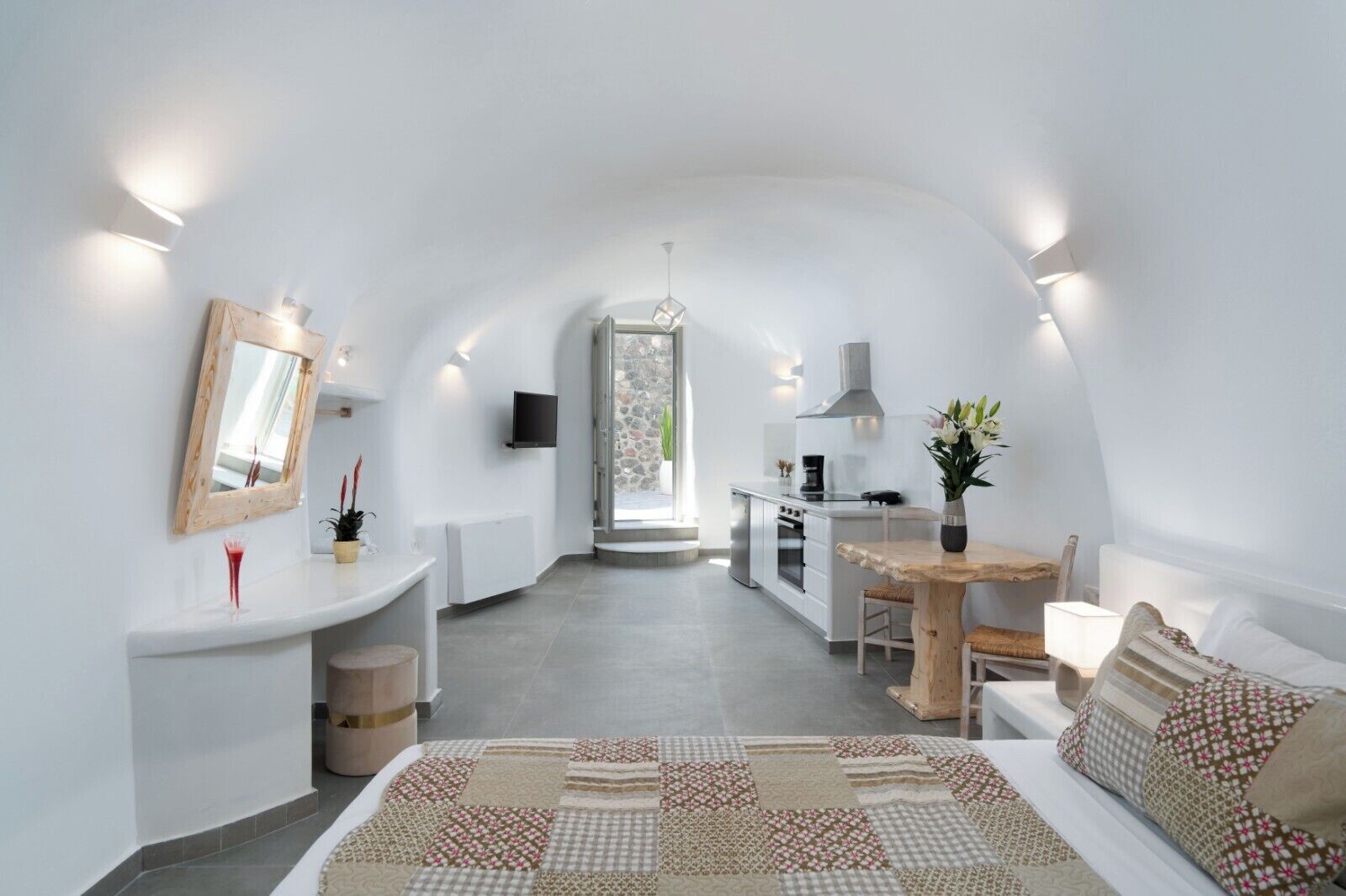 Basic Suite, Patio, Sea View | Living area | Flat-screen TV