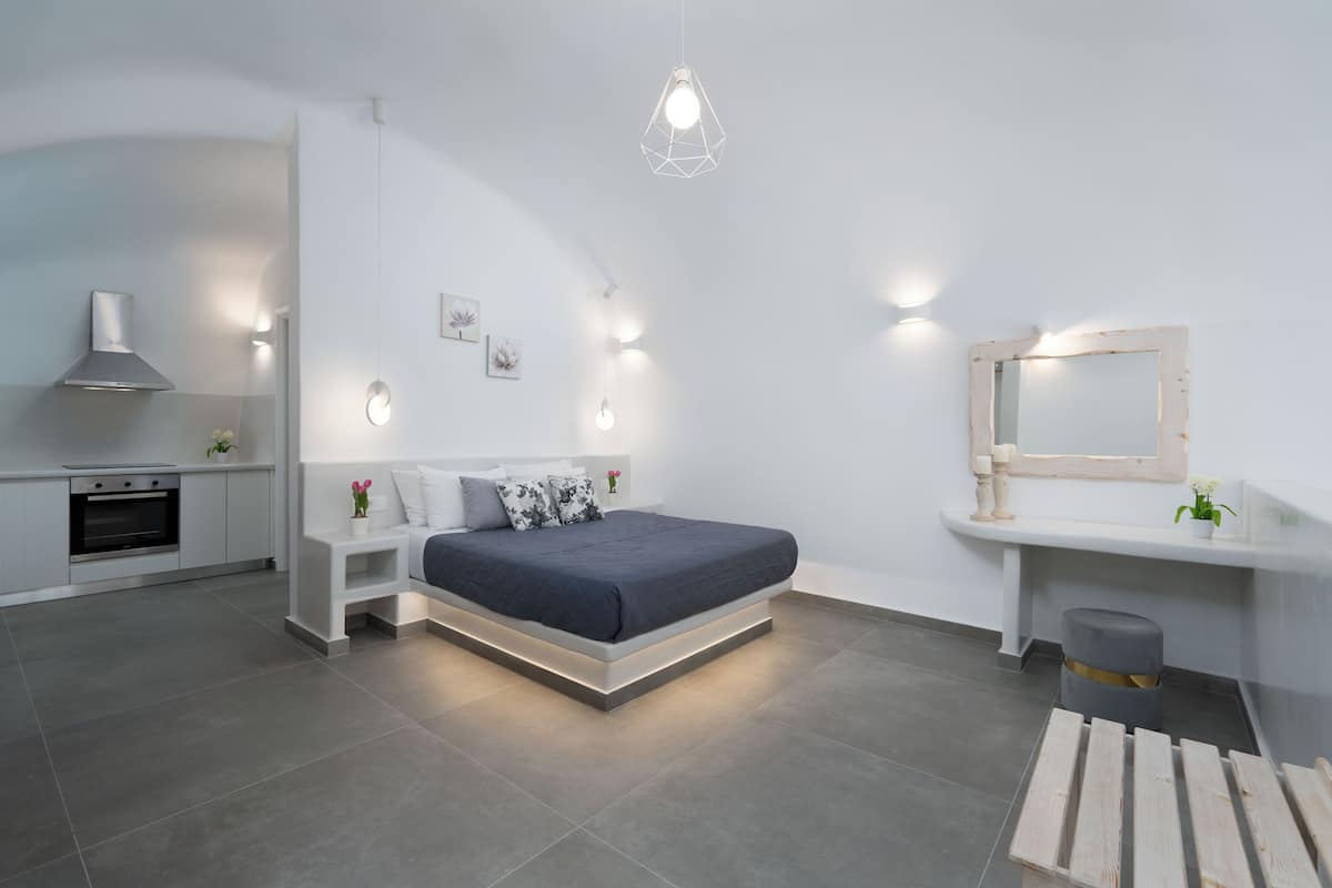 Luxury Suite, Patio, Sea View | 1 bedroom, soundproofing, iron/ironing board, free WiFi