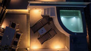 Luxury Suite, Patio, Sea View | Terrace/patio