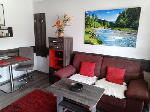 Modernes Apartment; 2 min. zum Freizeitpark und 5 min. zur Europatherme