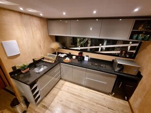 Private kitchen - Mipamaya Chalé, Cabin in the south of Minas Gerais (Bom Repouso)