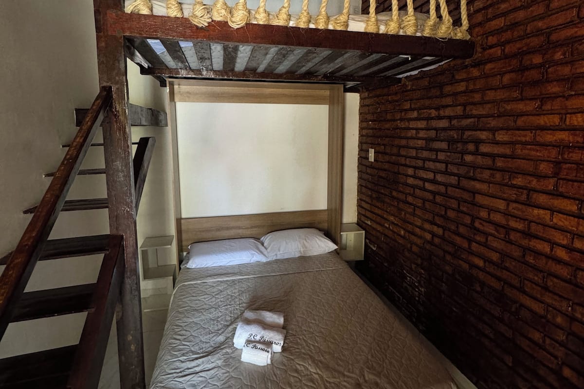 Family Quadruple Room (Number 6) | 1 bedroom, bed sheets