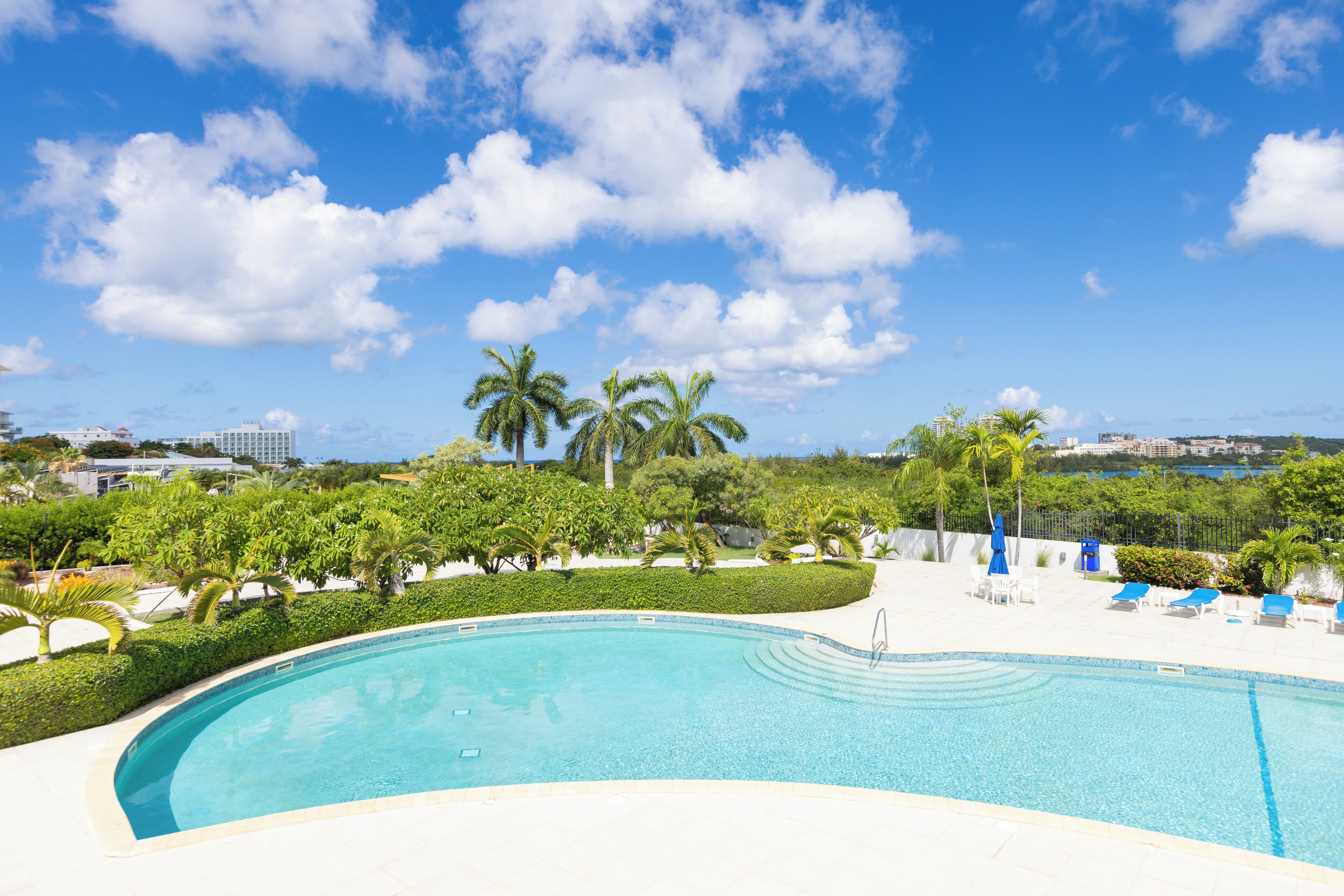 Alberca al aire libre 