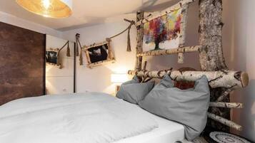 1 makuuhuone, silitysrauta/-lauta, vauvan matkasänky, Wi-Fi