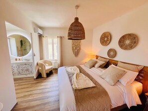 1 Schlafzimmer, Bügeleisen/Bügelbrett, WLAN, Bettwäsche