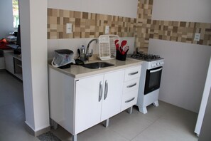 Private kitchen - Riviera de Garopaba Unidade Dimond - A Beira Mar (Garopaba)
