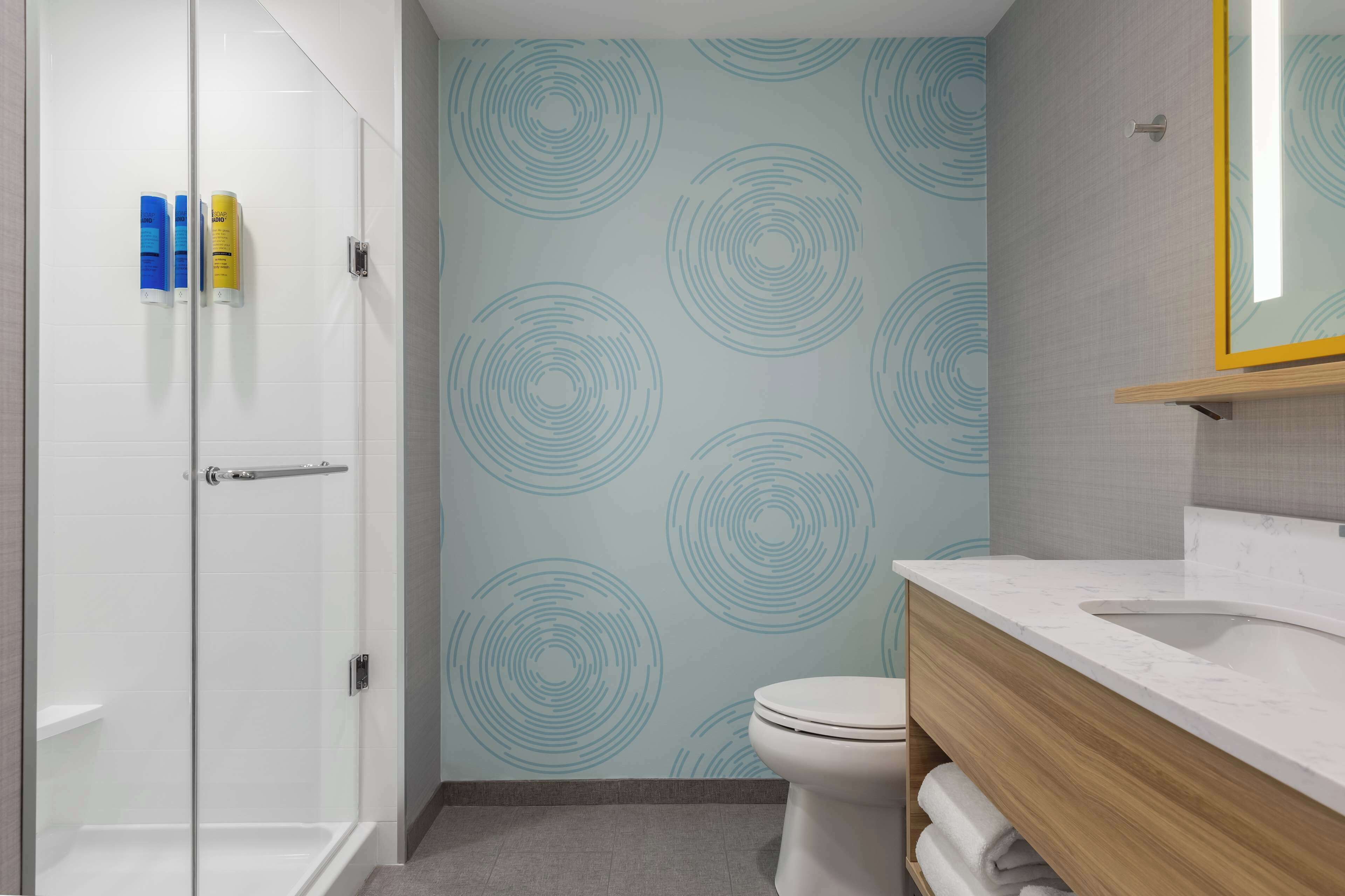 Douche de la salle de bain