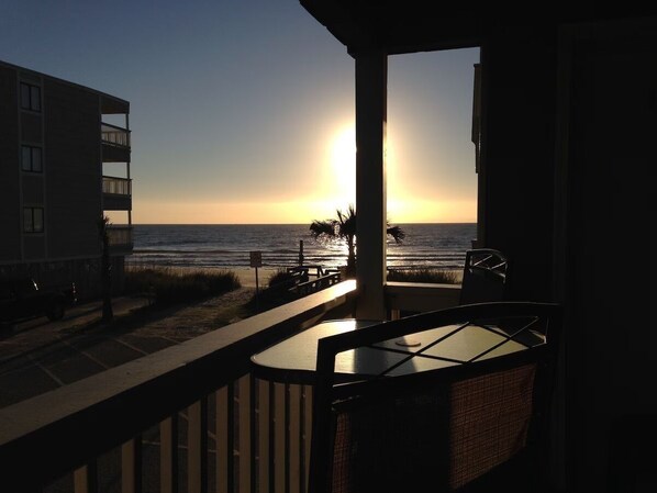 Property grounds - Christmas at the beach! Cozy Luxe Beach Condo: Fully Renovated + Pool (Murrells Inlet)