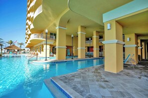 Una piscina climatizada