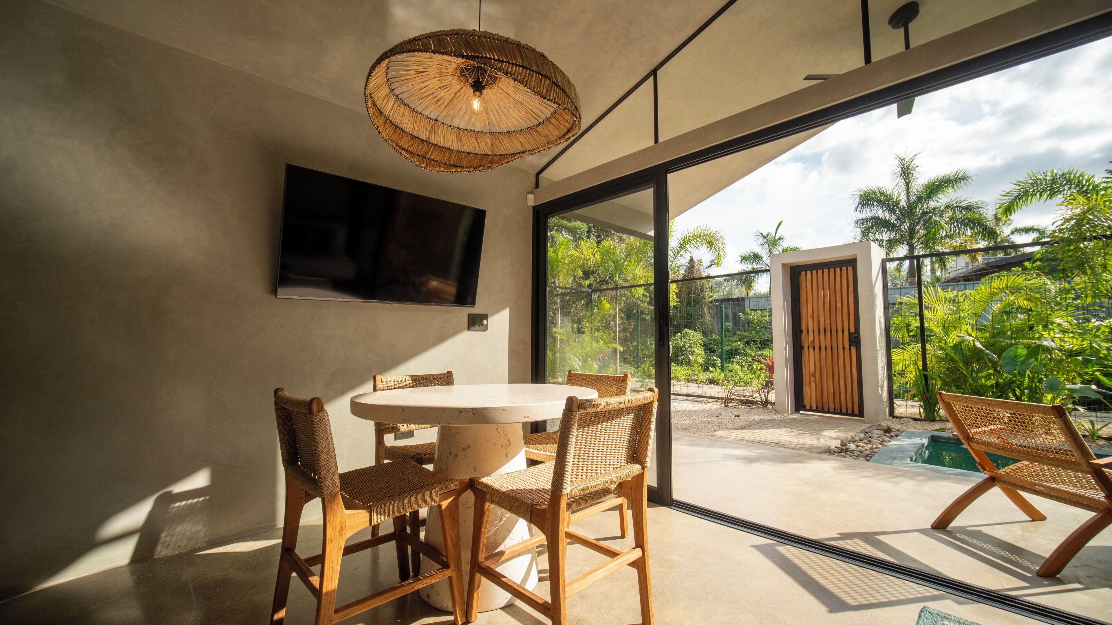 Classic Villa, Patio | Living area | Flat-screen TV
