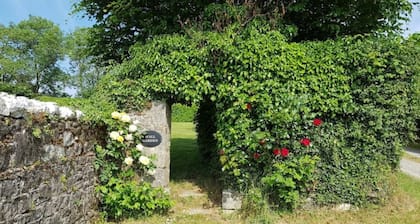 6 granite cottages in a courtyard set in 5 acres of gardens in rural Ireland