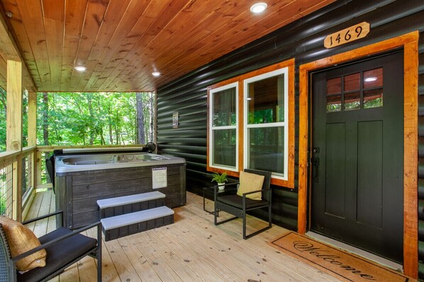 Bain à remous extérieur