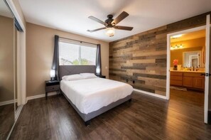 4 bedrooms, iron/ironing board, free WiFi, bed sheets