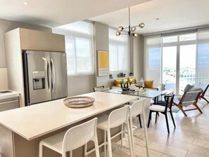 Microwave, oven, stovetop, dishwasher - Serenity Retreat 2BR Skyline Marina View (Río Hato)