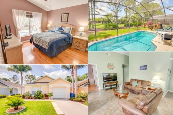 Pool - Dunes Retreat Villa with Private Pool (Haines City)