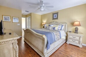 5 bedrooms, iron/ironing board, free WiFi, bed sheets