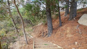 Property grounds - Enjoy picture frame views of Lake Sambell from the living room window! (Beechworth)