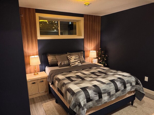 2 bedrooms, iron/ironing board, free WiFi, bed sheets