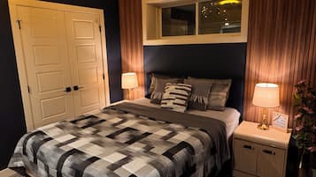 1 soverom, strykejern/-brett, wi-fi (inkludert) og sengetøy