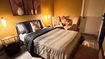 2 bedrooms, iron/ironing board, free WiFi, bed sheets