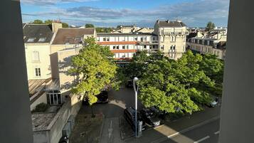 Blick von der Unterkunft