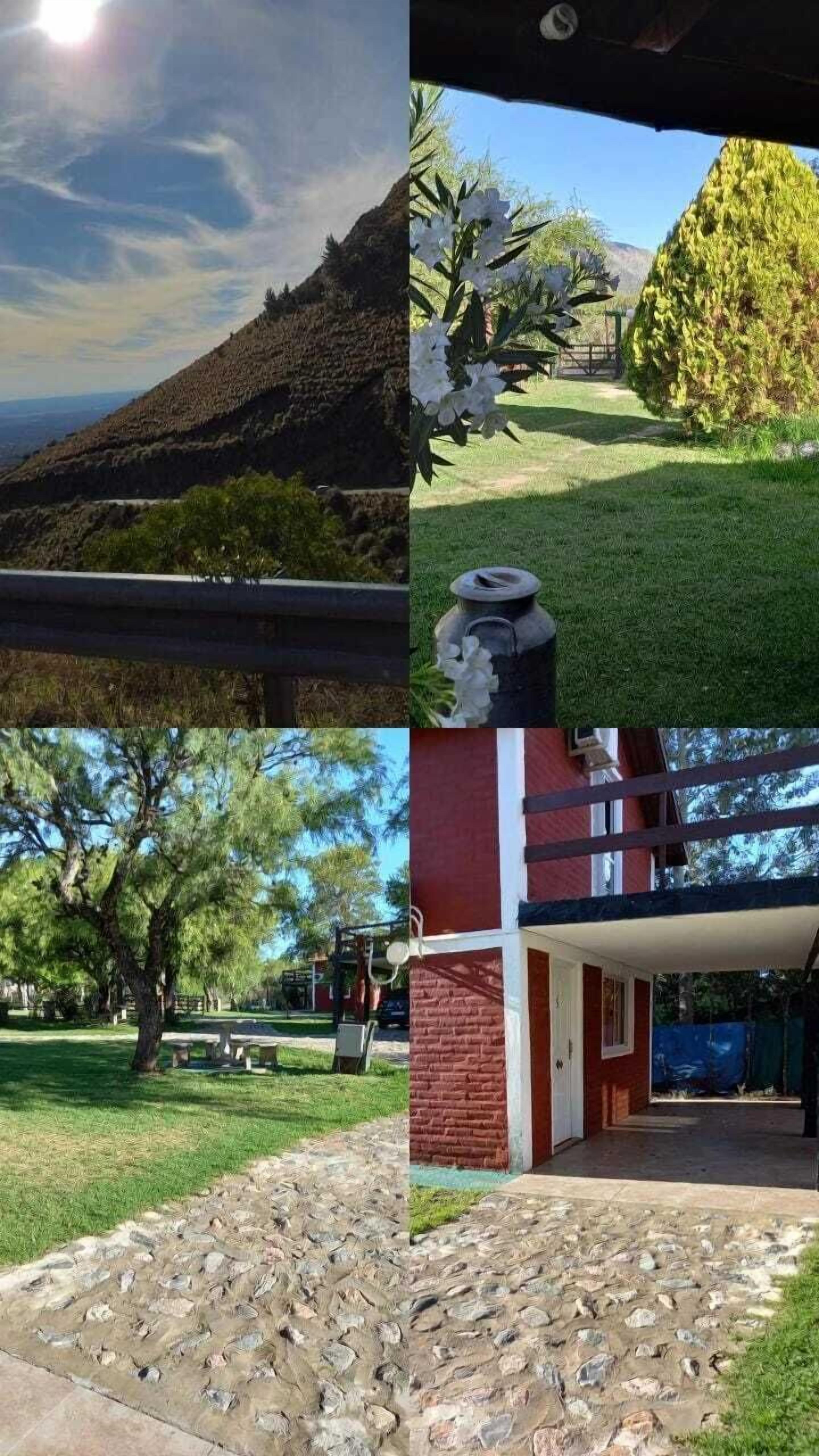 Façana frontal de l'allotjament