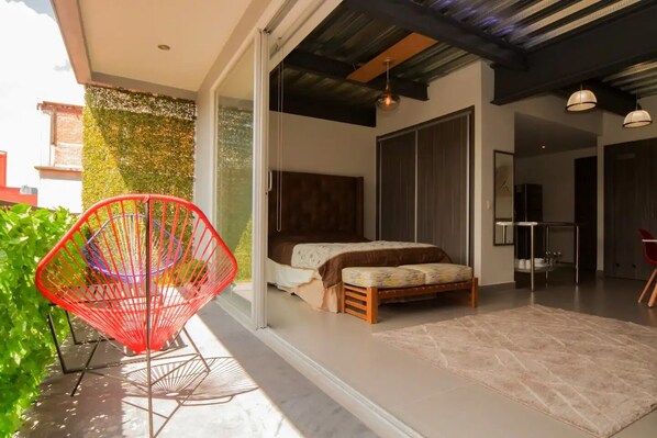 1 bedroom, iron/ironing board, WiFi, bed sheets - Roma 's Loft 404 con Increíbles Vistas

 (Ciudad de Mexico)