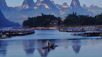 Pemandangan dari properti