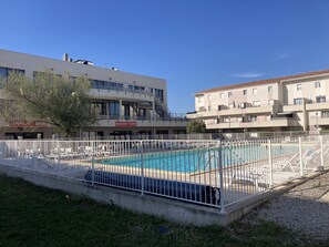 Una piscina climatizada