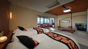 Rom – deluxe, ikke-røyk (Japanese Western Room High Floor) | Dundyner, safe på rommet, blendingsgardiner og wi-fi (inkludert)