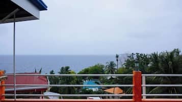 Blick von der Unterkunft