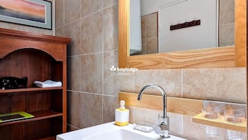 Dusche, Haartrockner, HandtĂŒcher