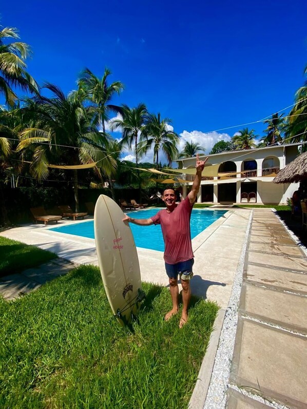 Terrace/patio - Casaola Mizata (Teotepeque)