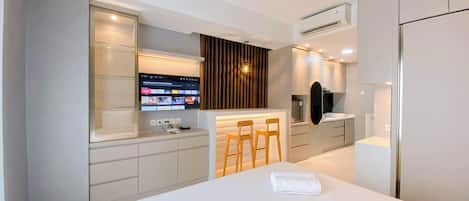 Studio – deluxe | Skrivebord og wi-fi (inkludert)