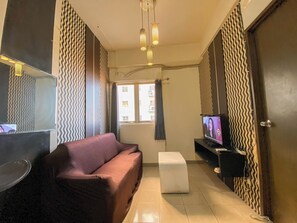Deluxe Apartment | Living area - Nice 2Br At Apartment Suites @Metro (Bandung)