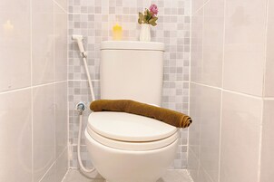 Ducha, toallas