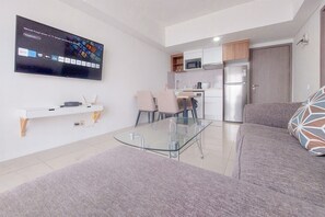Deluxe Apartment | Living area - Comfortable And Homey 1Br Tamansari Bintaro Mansion Apartment (South Tangerang)