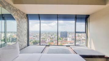 Apartemen Deluks | 1 kamar tidur, meja kerja, dan Wi-Fi gratis