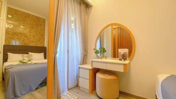 Appartement Deluxe | 2 chambres, bureau, accès au Wi-Fi (inclus)