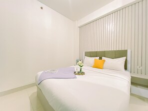 Deluxe Apartment | 2 bedrooms, desk, free WiFi - Good Place And Homey 2Br At Transpark Cibubur Apartment Near Mall (Depok)