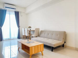 Deluxe Apartment | Living area - Good Place And Elegant 3Br Meikarta Apartment (Cikarang)
